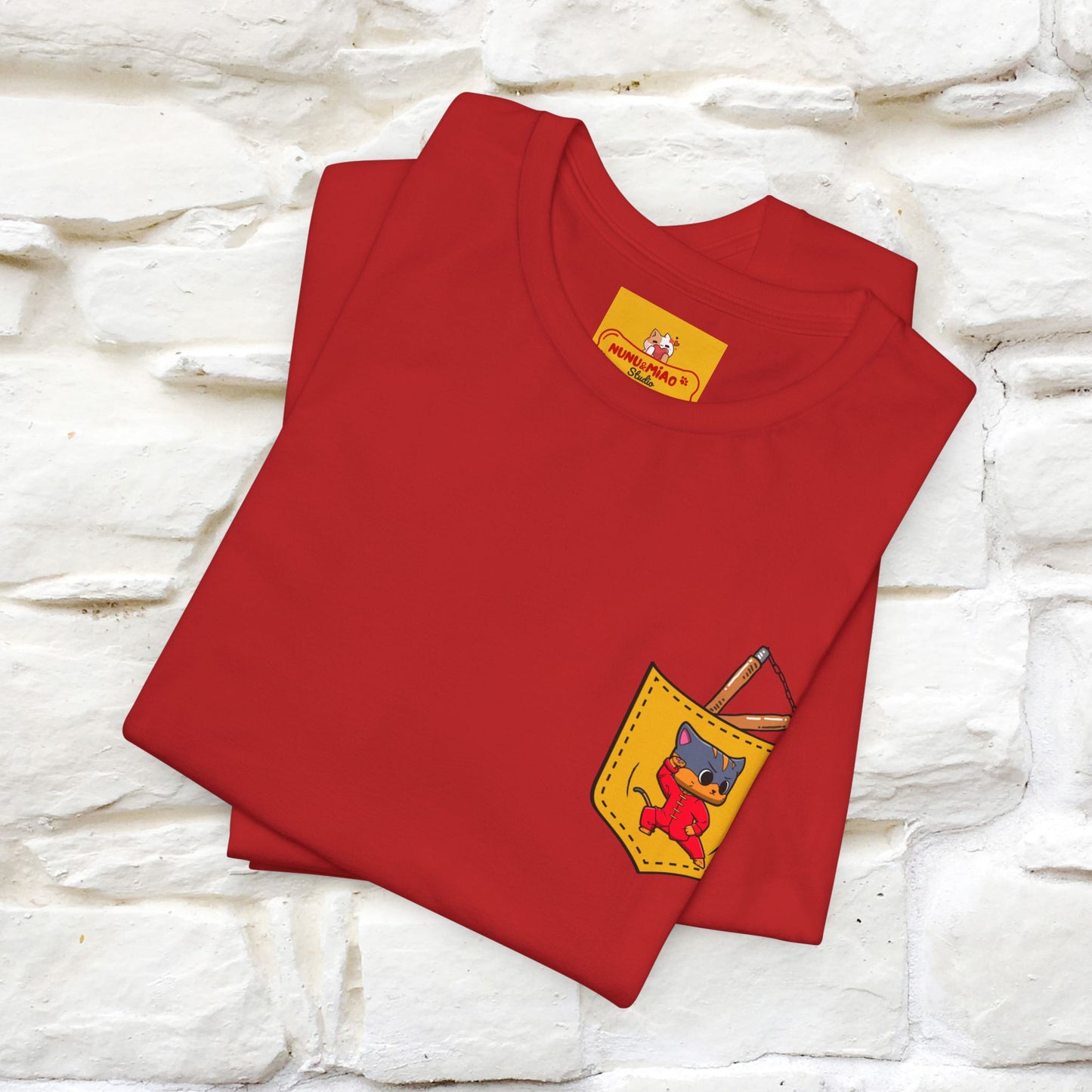 "Be Like Water: Cattitude Master | Cat T-Shirt |Nunu&Miao Studio