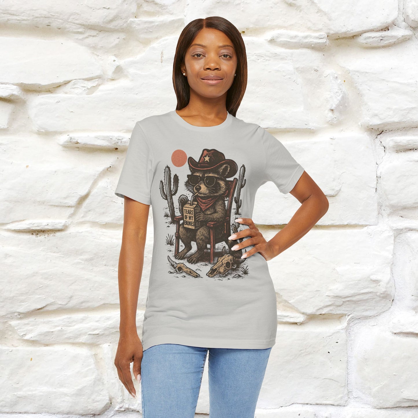 "Tears Of My Enemies" Cat T-shirt |Nunu&Miao Studio - Nunu&Miao Studio