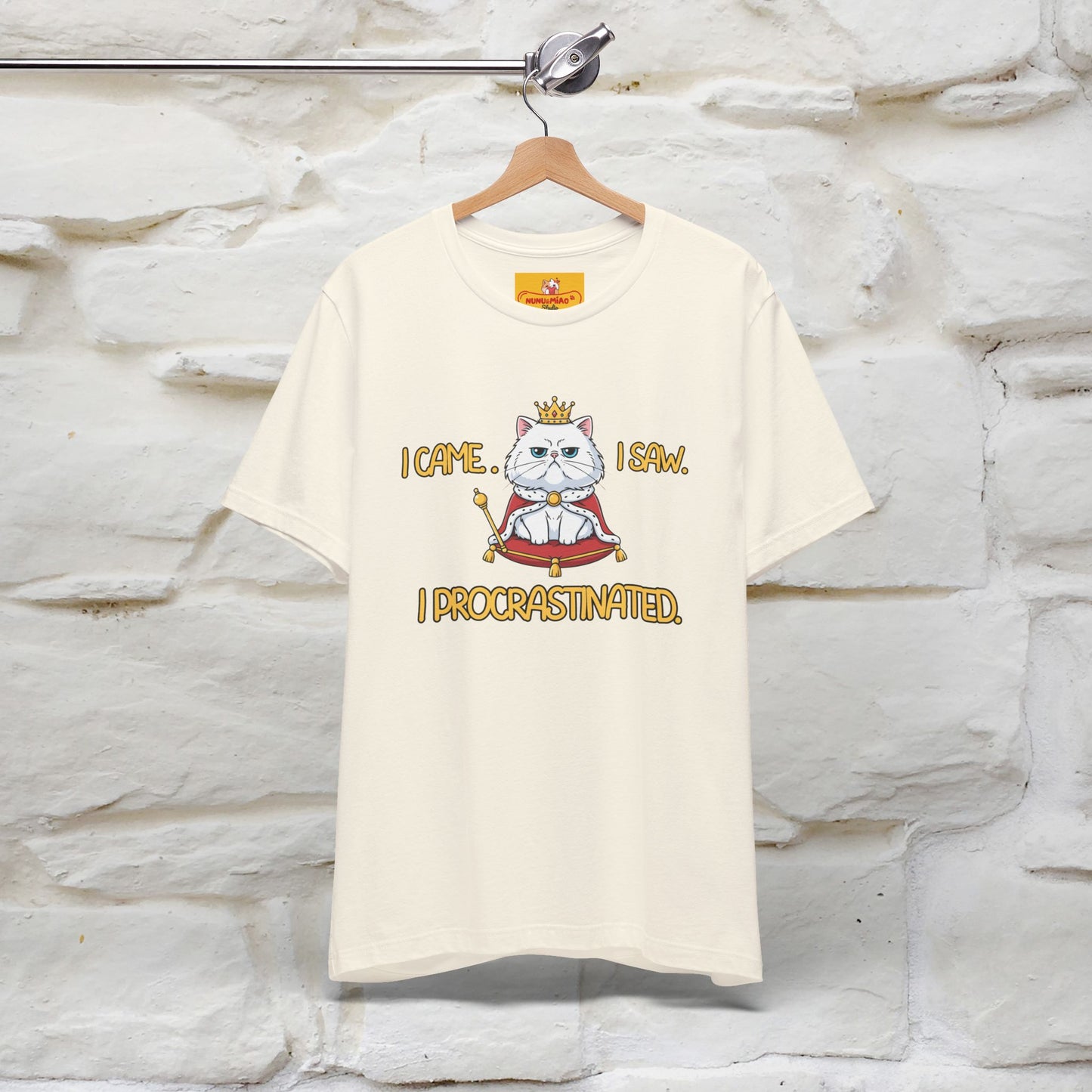 ''I came. I saw. I procrastinated.''| Funny T-Shirt | Nunu&Miao Studio