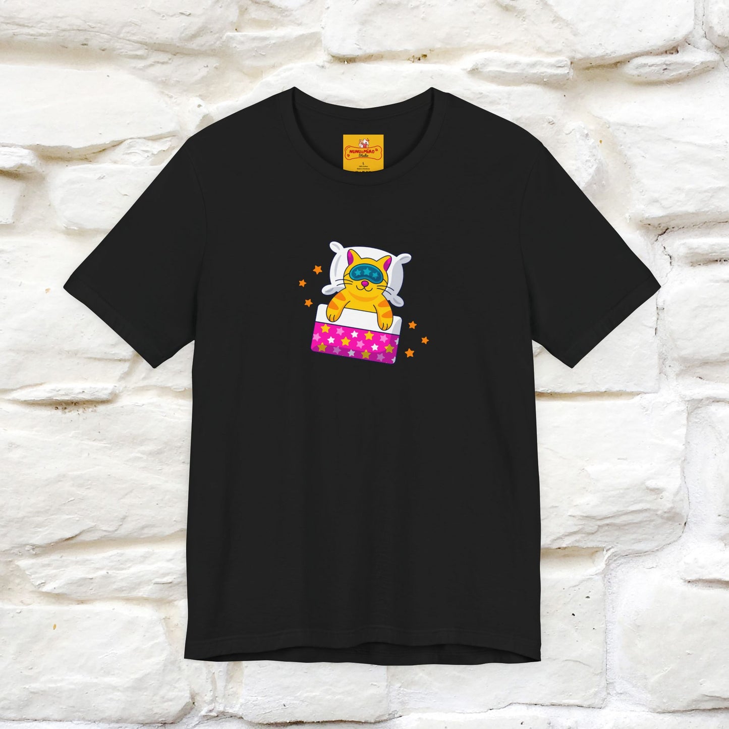 "I Am Sorry I Have Plans With My Bed" | Cat T-Shirt | Front & Back Design | Nunu&Miao Studio