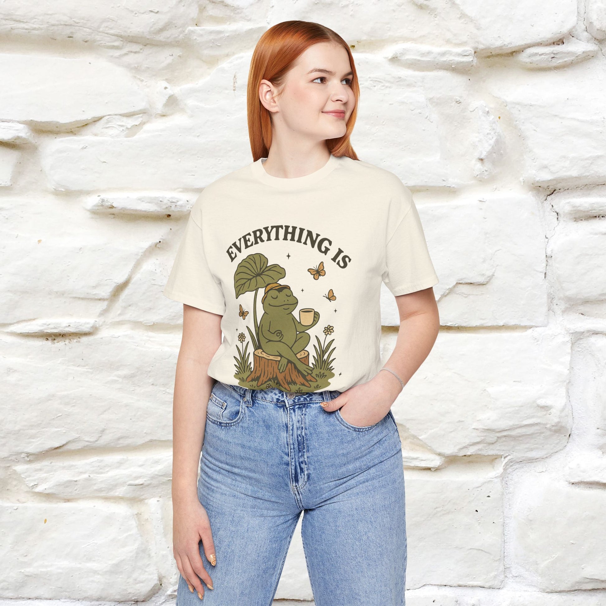 "Everything Is Fugureoutable"| Lifestyle Shirt |Nunu&Miao Studio - Nunu&Miao Studio
