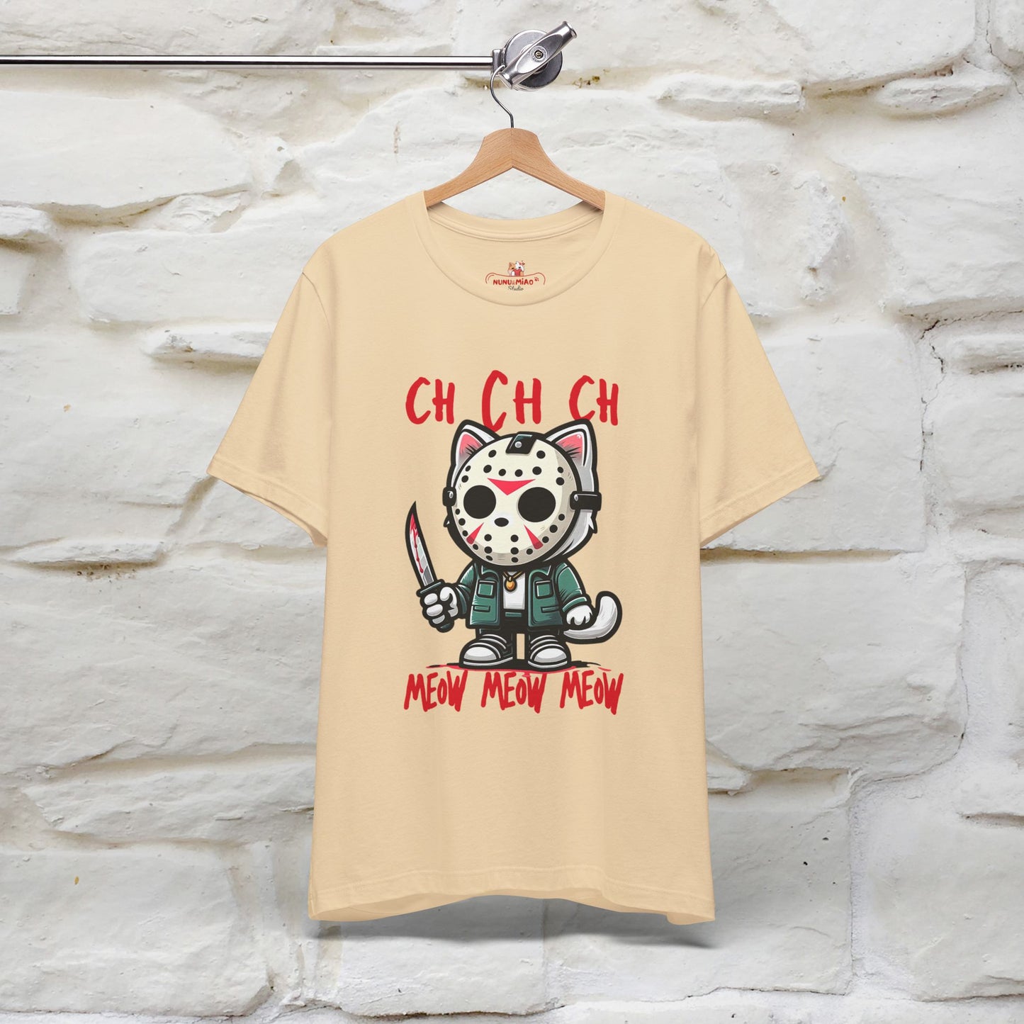 Paws N' Roses T-Shirt | Rock-Inspired Cat Lover Tee for Men & Women | 100% Cotton* - Nunu&Miao Studio
