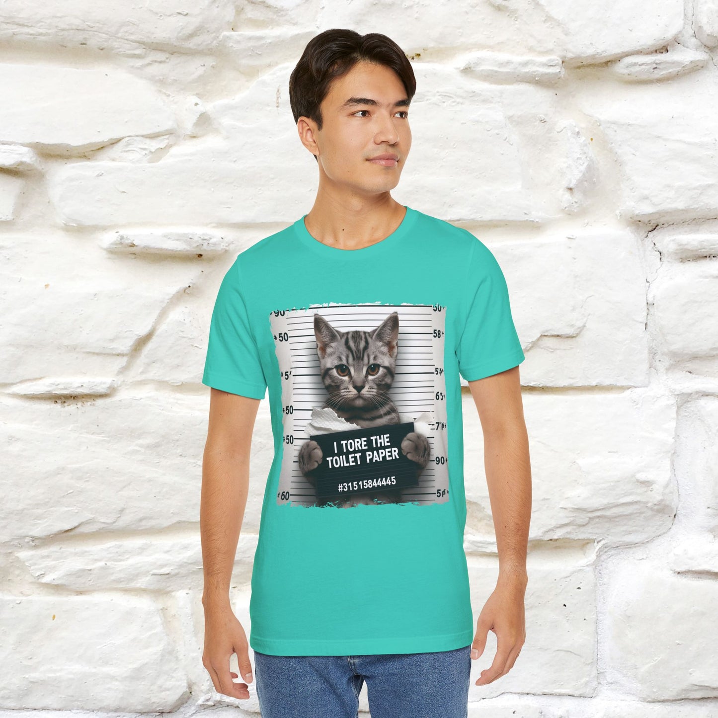 ''I Tore The Toilet Paper'' | Funny Cat T-Shirt | Nunu&Miao Studio