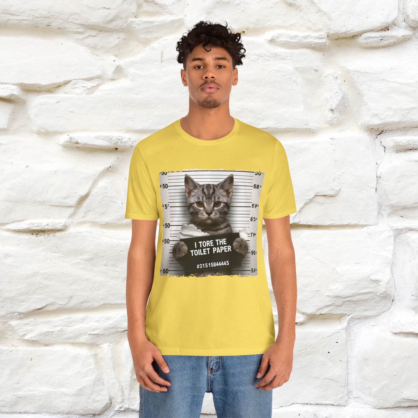 ''I Tore The Toilet Paper'' | Funny Cat T-Shirt | Nunu&Miao Studio