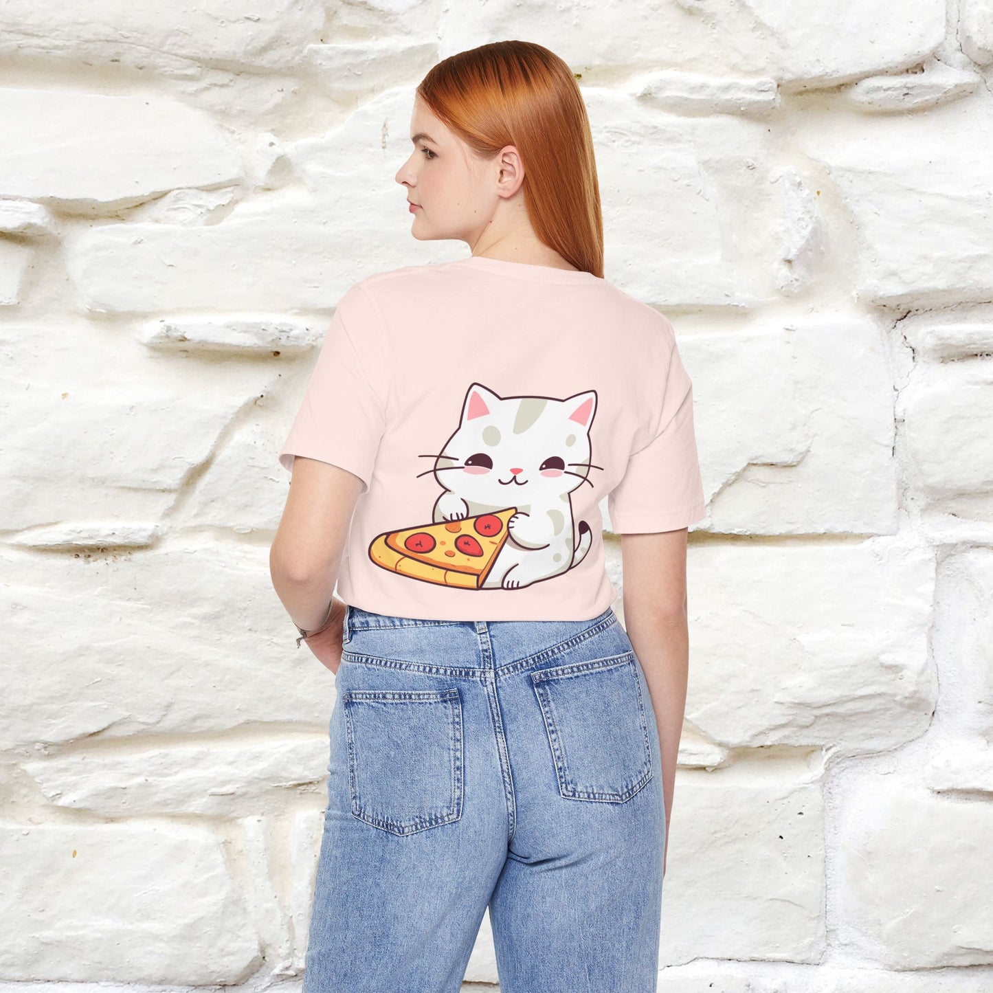 "I Love Pizza"| Cat T-shirt | Nunu&Miao Studio