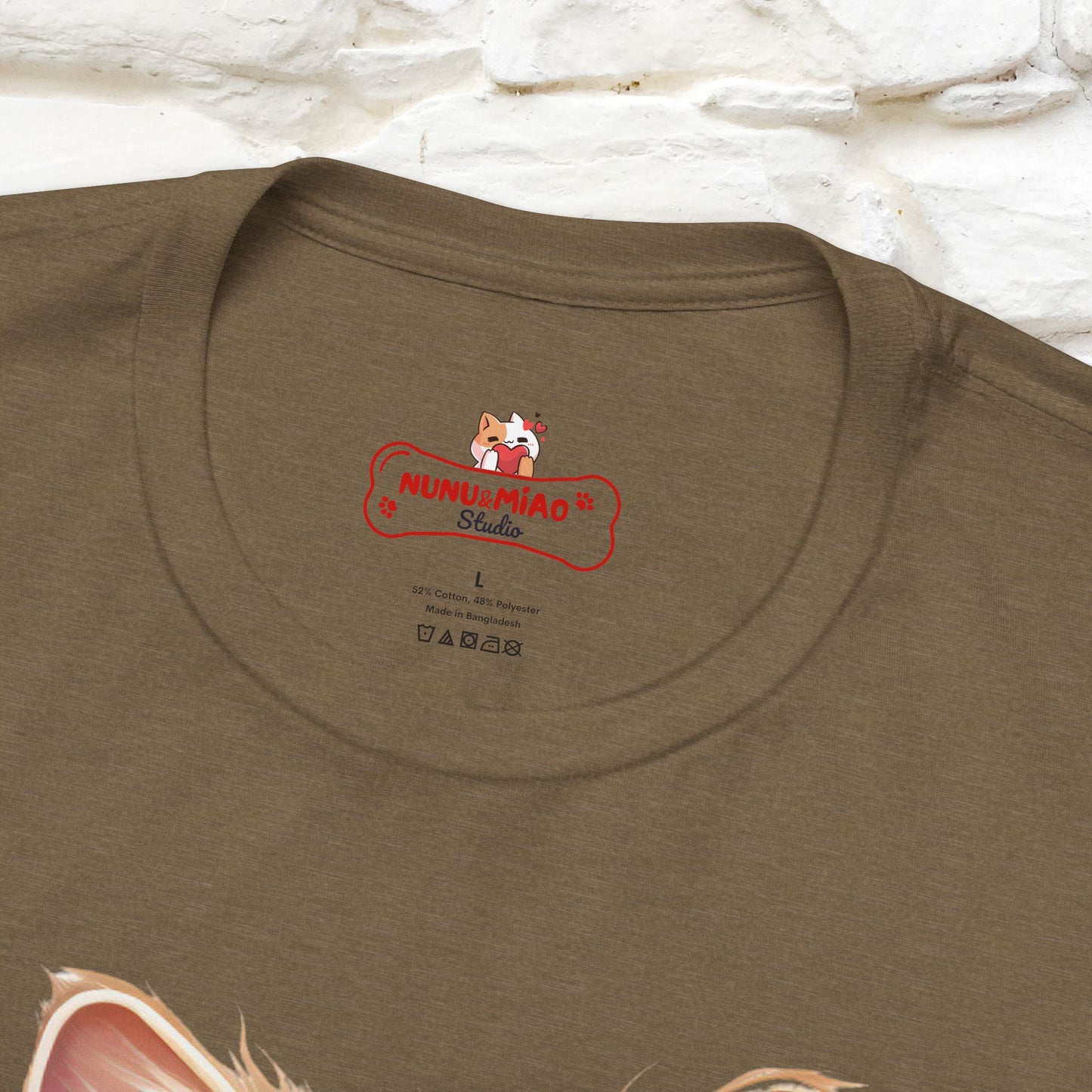 "Mr. Meow" Elegant Cat T-Shirt for Men & Women | 100% Cotton* - Nunu&Miao Studio