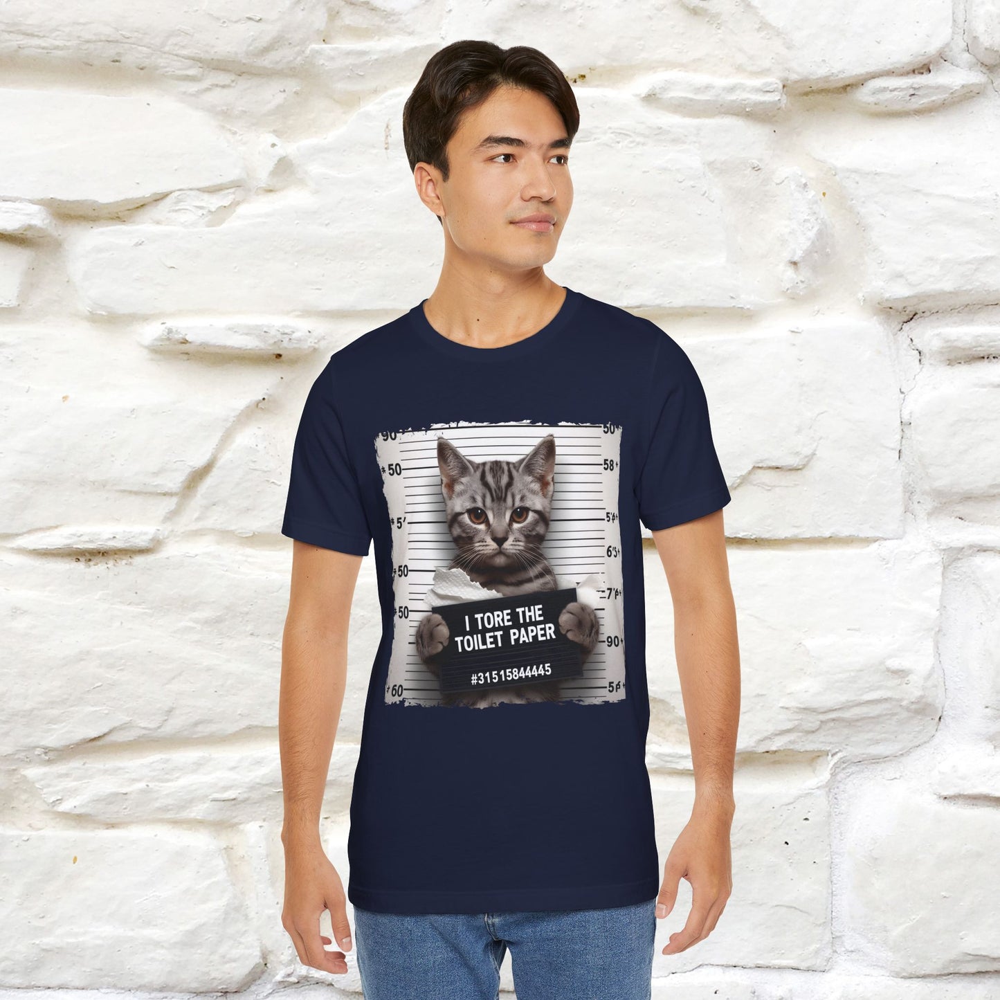 ''I Tore The Toilet Paper'' | Funny Cat T-Shirt | Nunu&Miao Studio