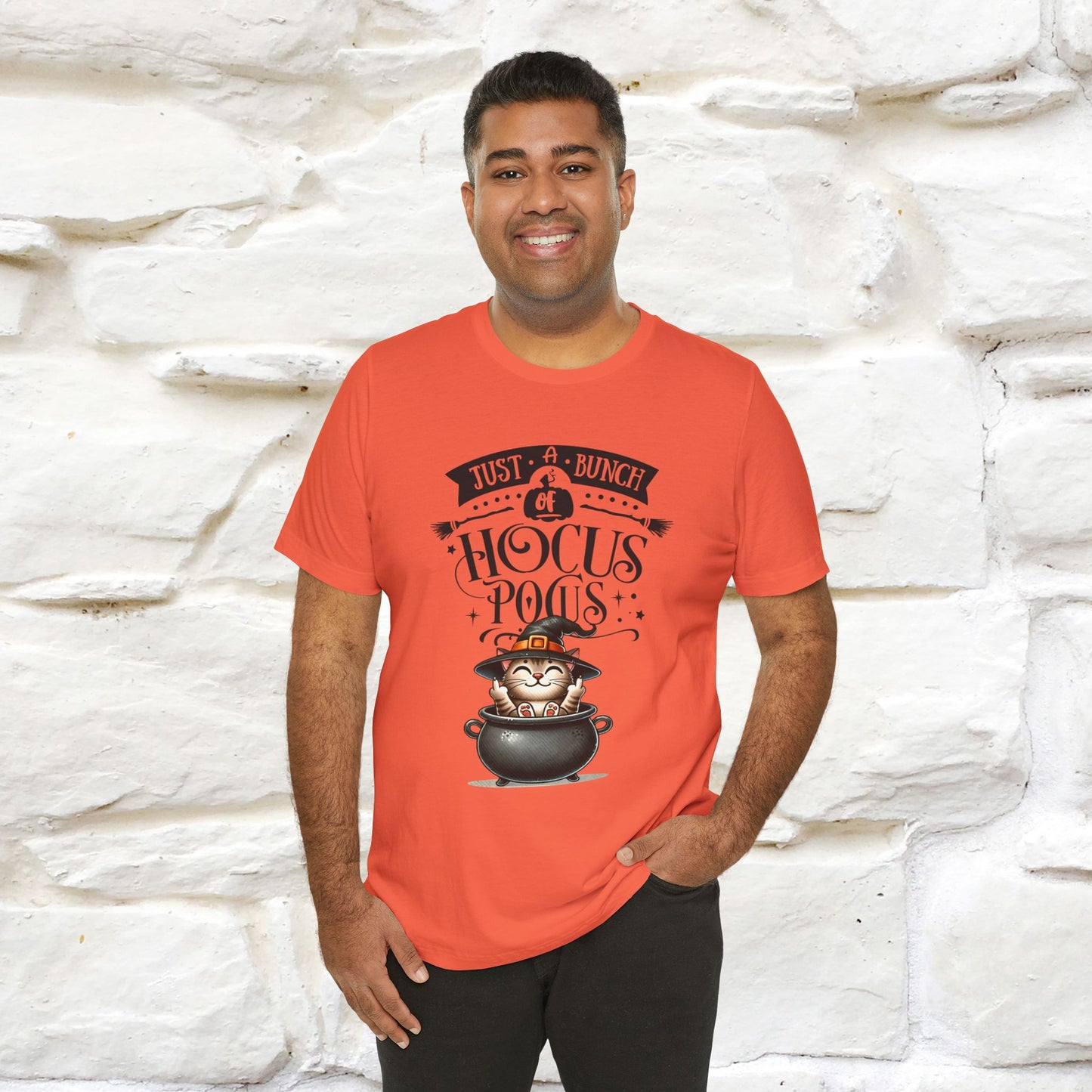 "Just A Bunch Of Hocus Pocus" Cat T-shirt |Nunu&Miao Studio