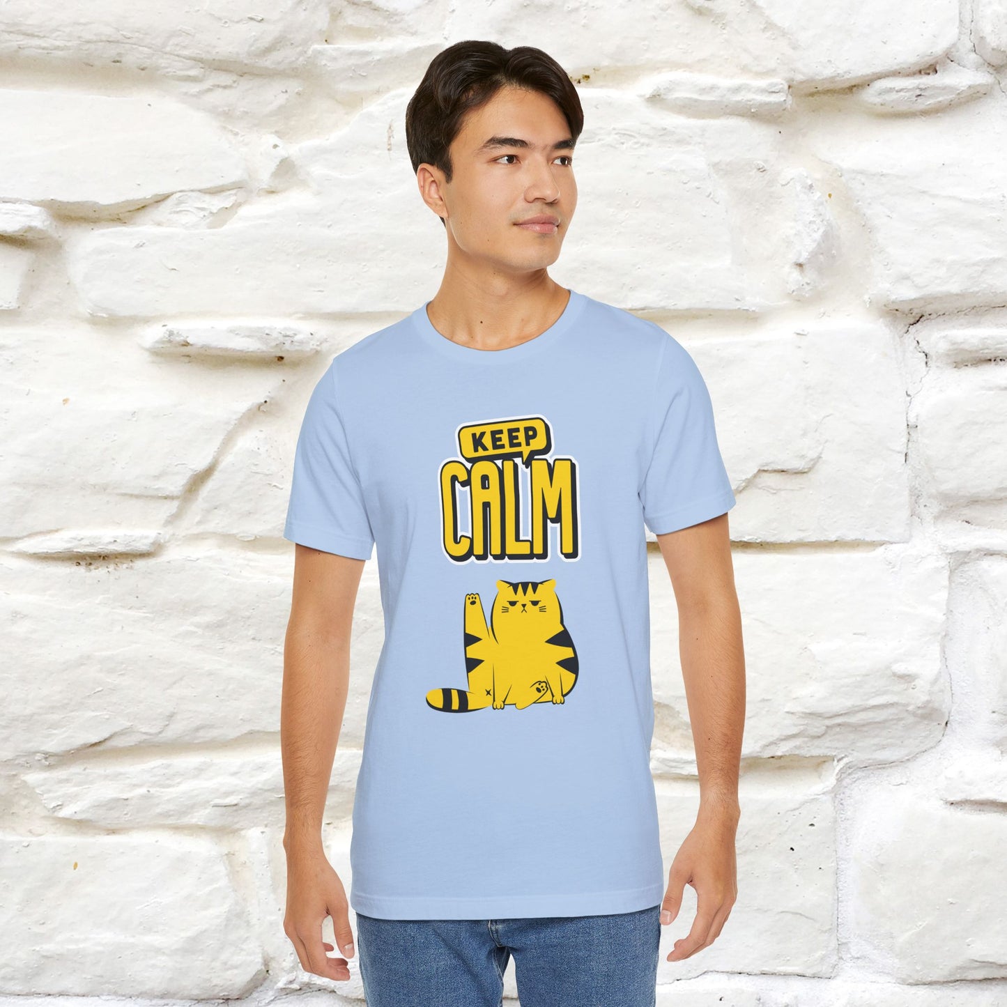 "Keep..." | Cat T-Shirt | Nunu&Miao Studio