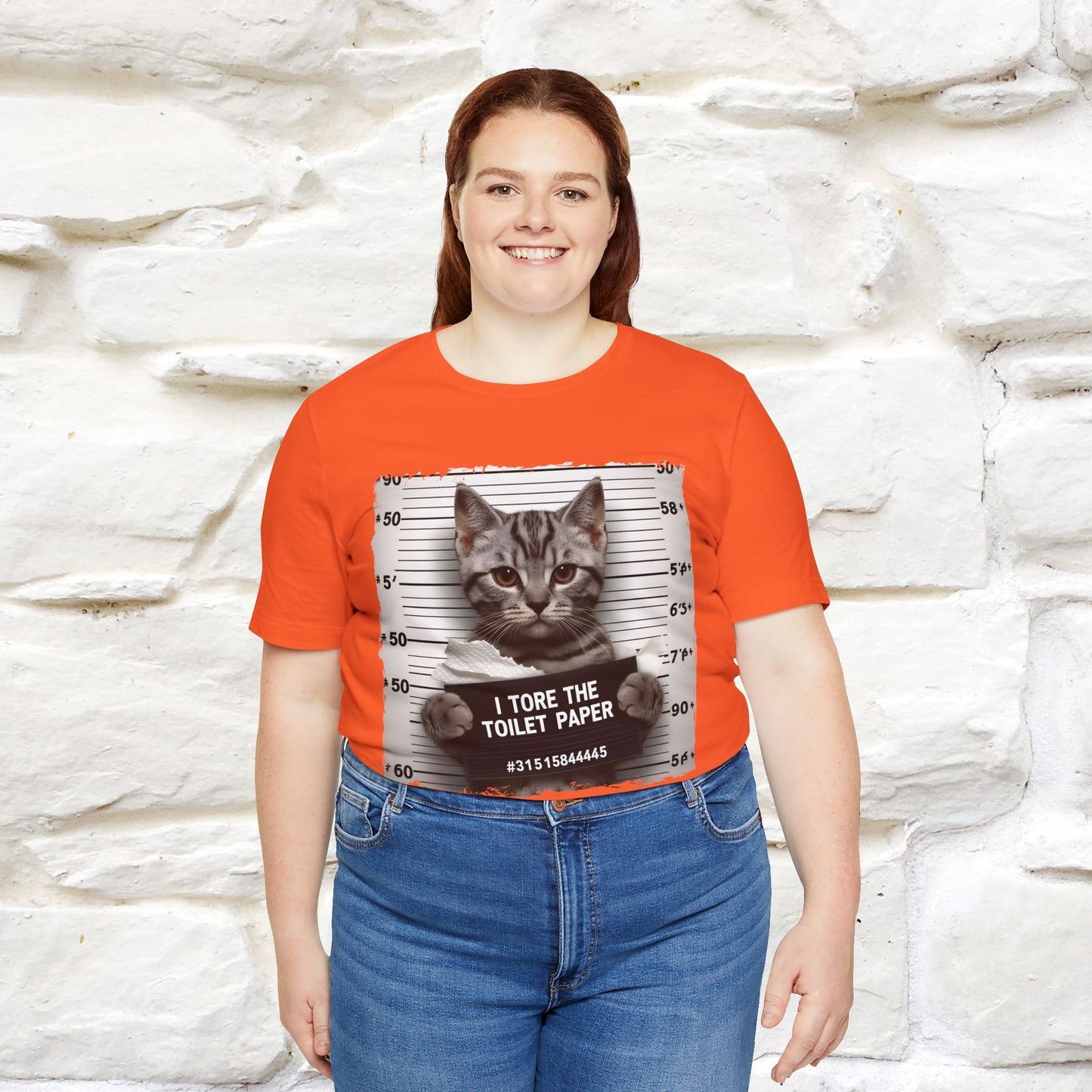 ''I Tore The Toilet Paper'' | Funny Cat T-Shirt | Nunu&Miao Studio