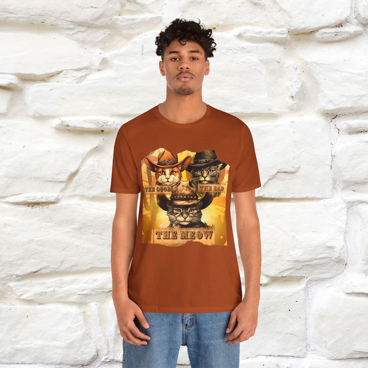 ''The Good, the Bad, and the Meow''| CatT-Shirt | Nunu&Miao Studio