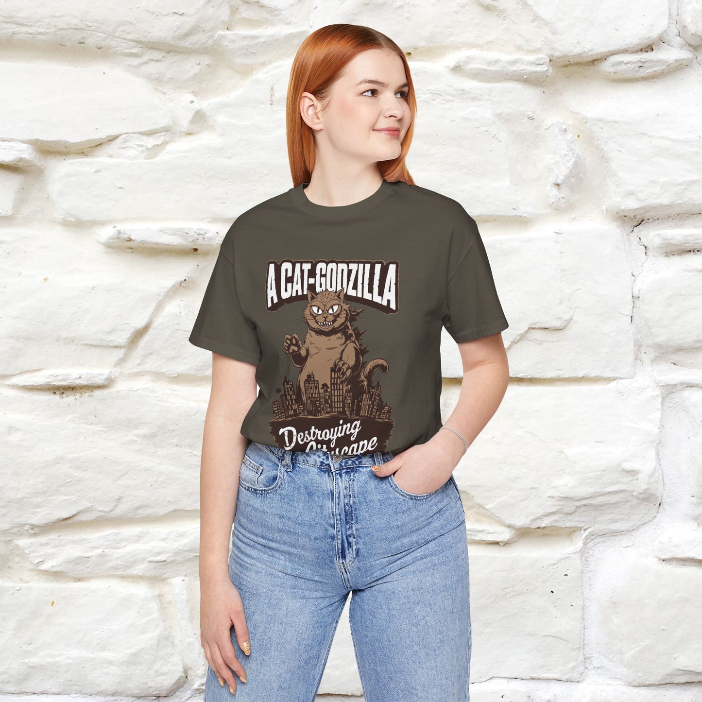 ''A Cat-Godzilla ''| CatT-Shirt | Nunu&Miao Studio