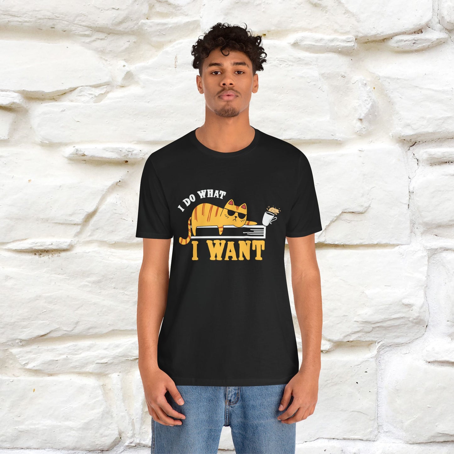 "I Do What I Want" Cat T-Shirt | Nunu & Miao Studio