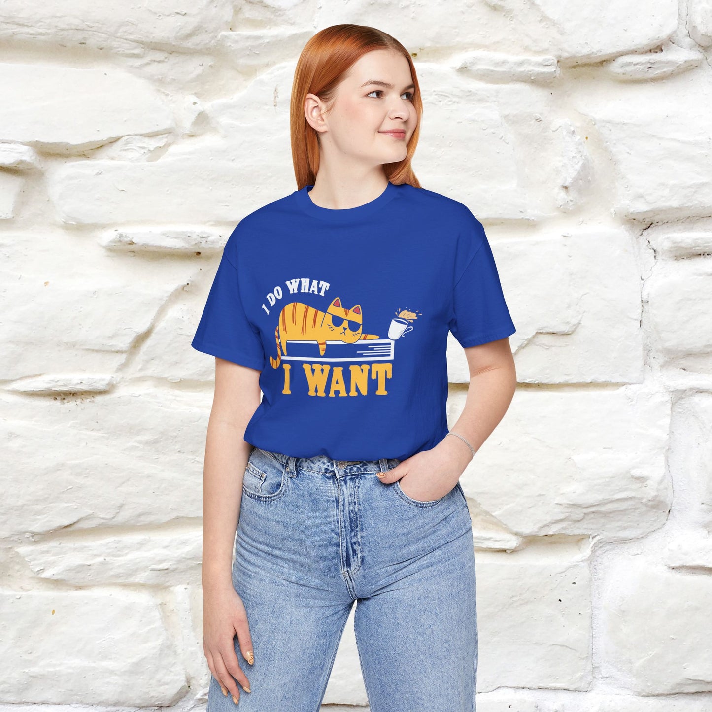 "I Do What I Want" Cat T-Shirt | Nunu & Miao Studio