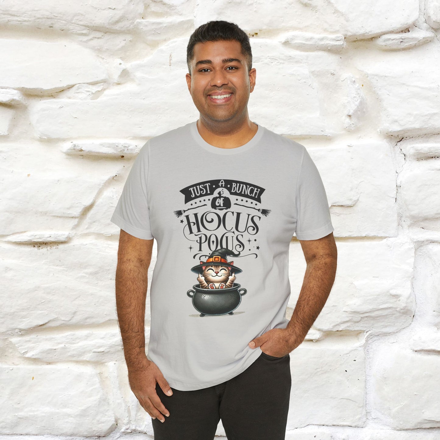"Just A Bunch Of Hocus Pocus" Cat T-shirt |Nunu&Miao Studio