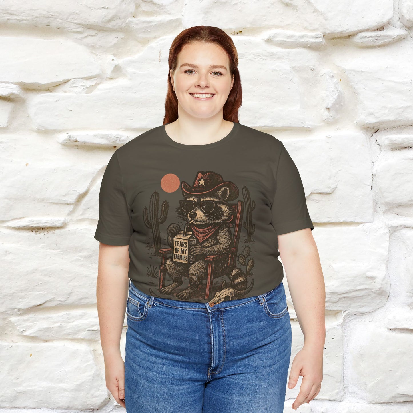 "Tears Of My Enemies" Cat T-shirt |Nunu&Miao Studio - Nunu&Miao Studio