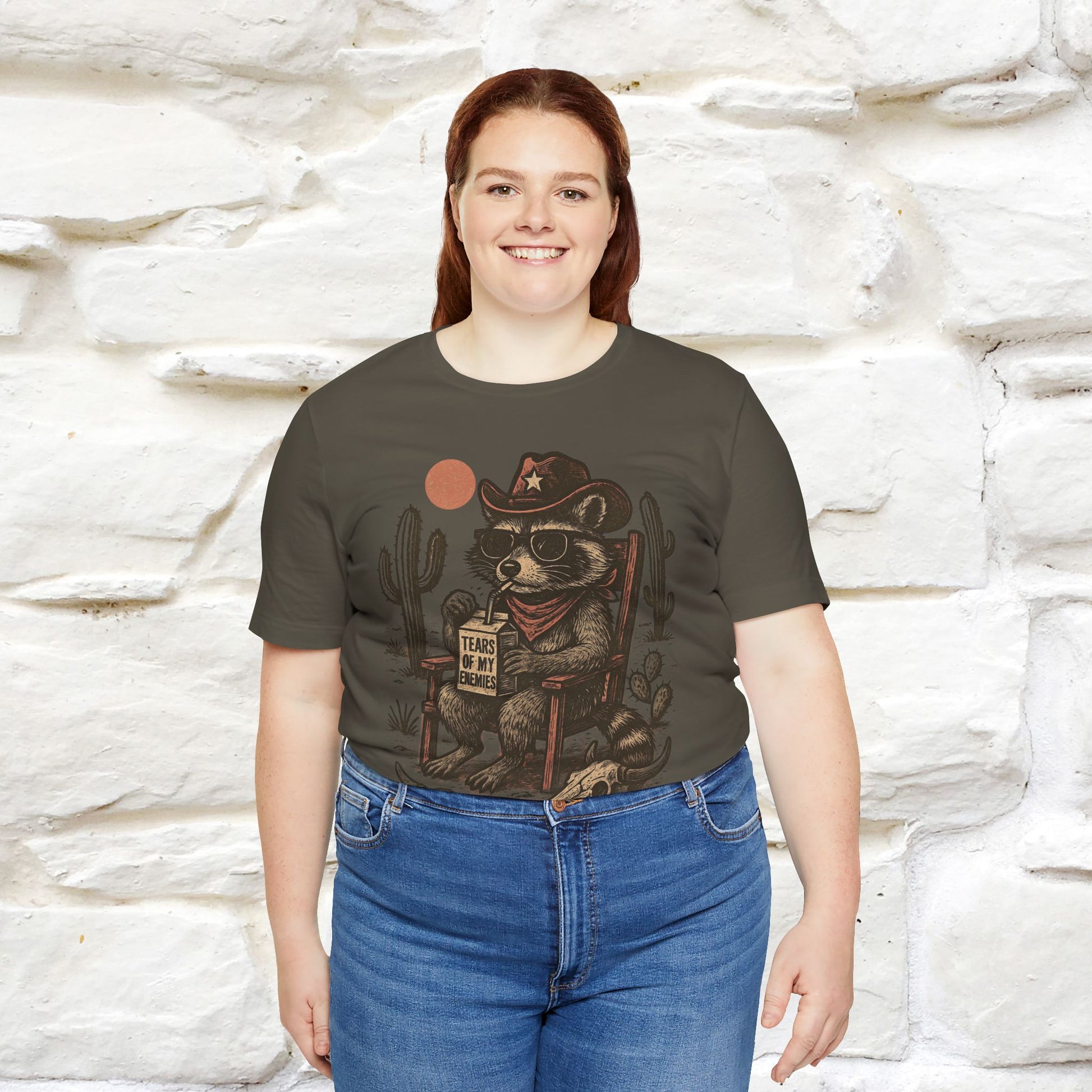 "Tears Of My Enemies" Cat T-shirt |Nunu&Miao Studio - Nunu&Miao Studio