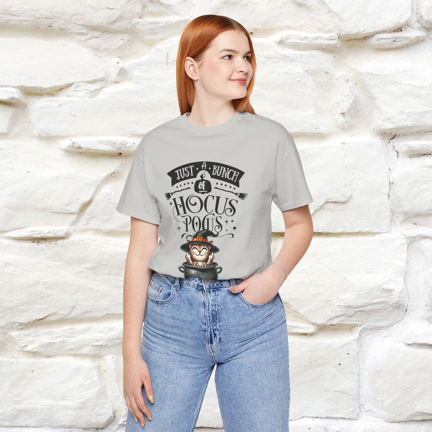 "Just A Bunch Of Hocus Pocus" Cat T-shirt |Nunu&Miao Studio