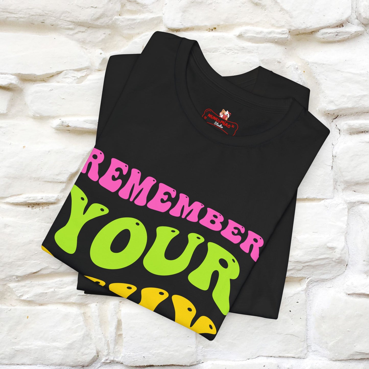 "Remember Your Why" Inspirational T-Shirt for Men & Women | 100% Cotton* - Nunu&Miao Studio