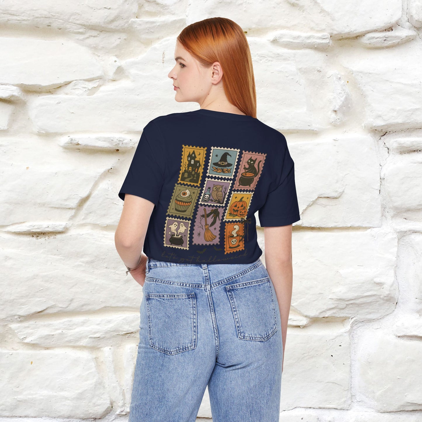"Let-s Get Halloweeind" Hakkoween Cat T-shirt |Nunu&Miao Studio