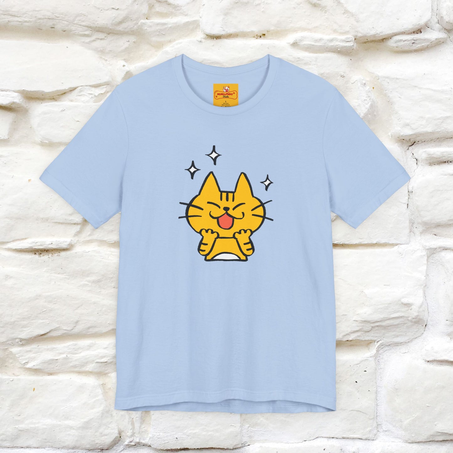""It's A Good Day" Cat T-Shirt| Front & Back Design | Nunu&Miao Studio