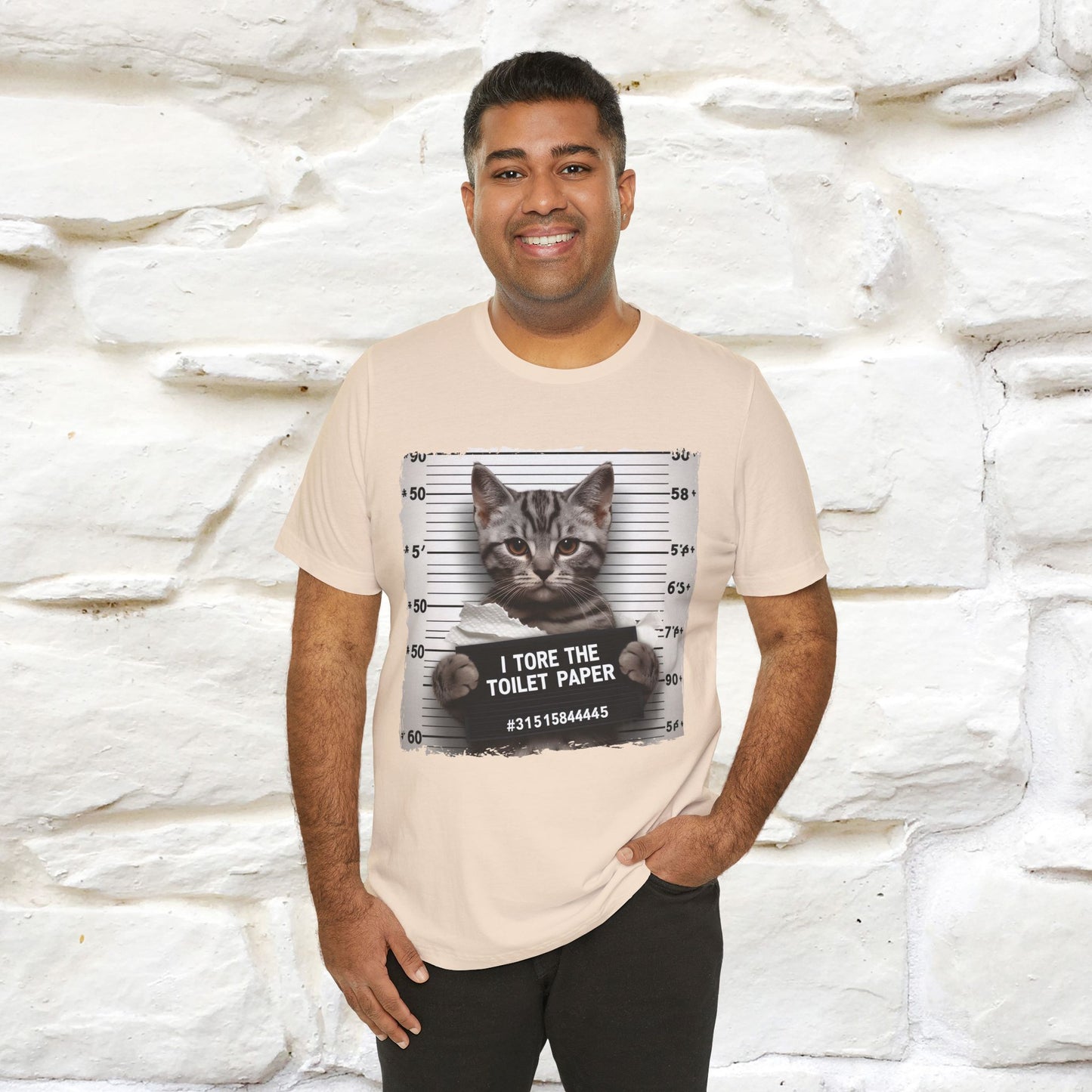 ''I Tore The Toilet Paper'' | Funny Cat T-Shirt | Nunu&Miao Studio