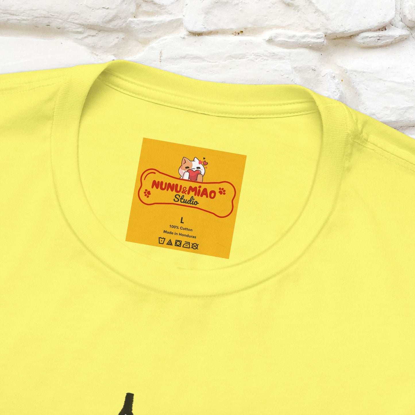 ""It's A Good Day" Cat T-Shirt| Front & Back Design | Nunu&Miao Studio