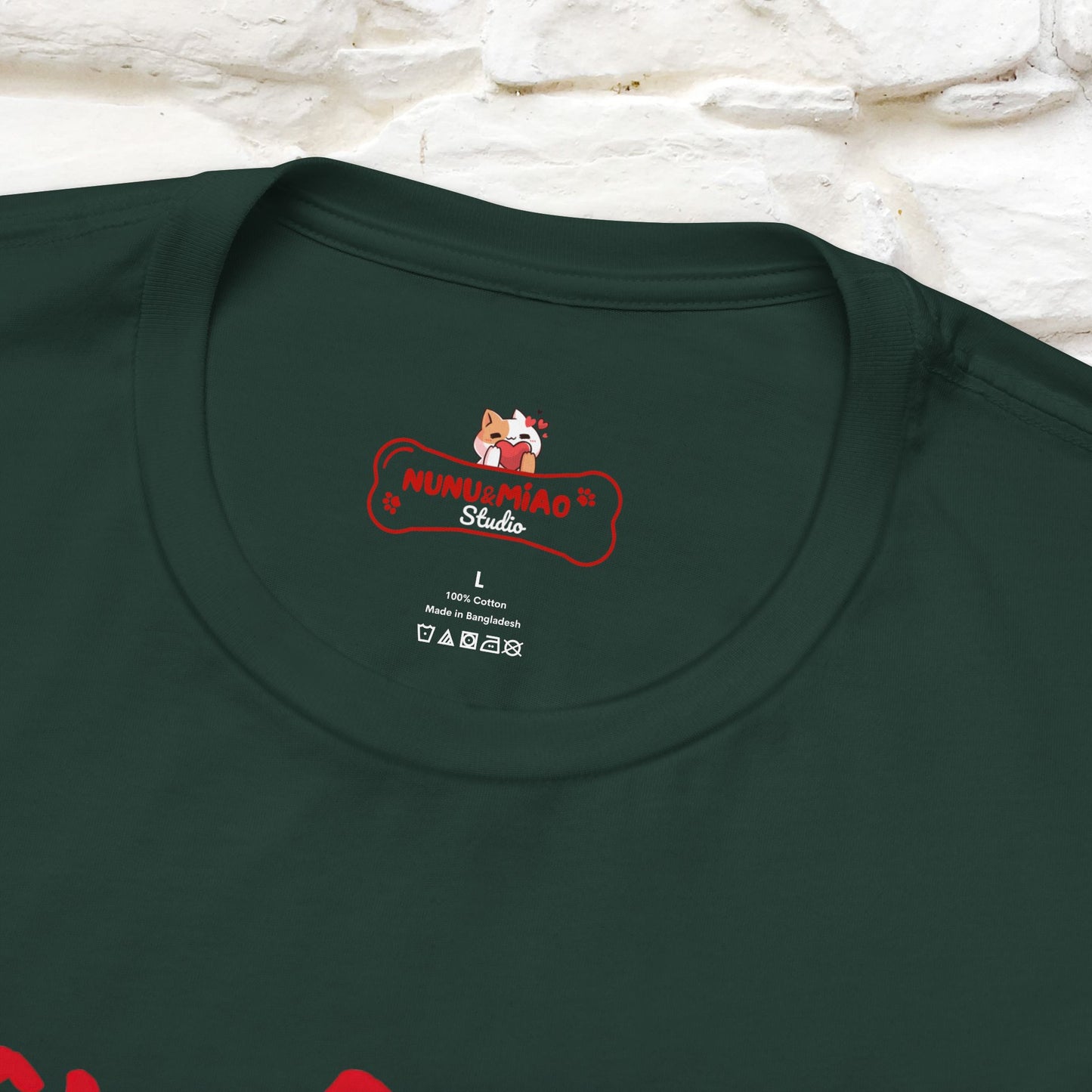 Paws N' Roses T-Shirt | Rock-Inspired Cat Lover Tee for Men & Women | 100% Cotton* - Nunu&Miao Studio