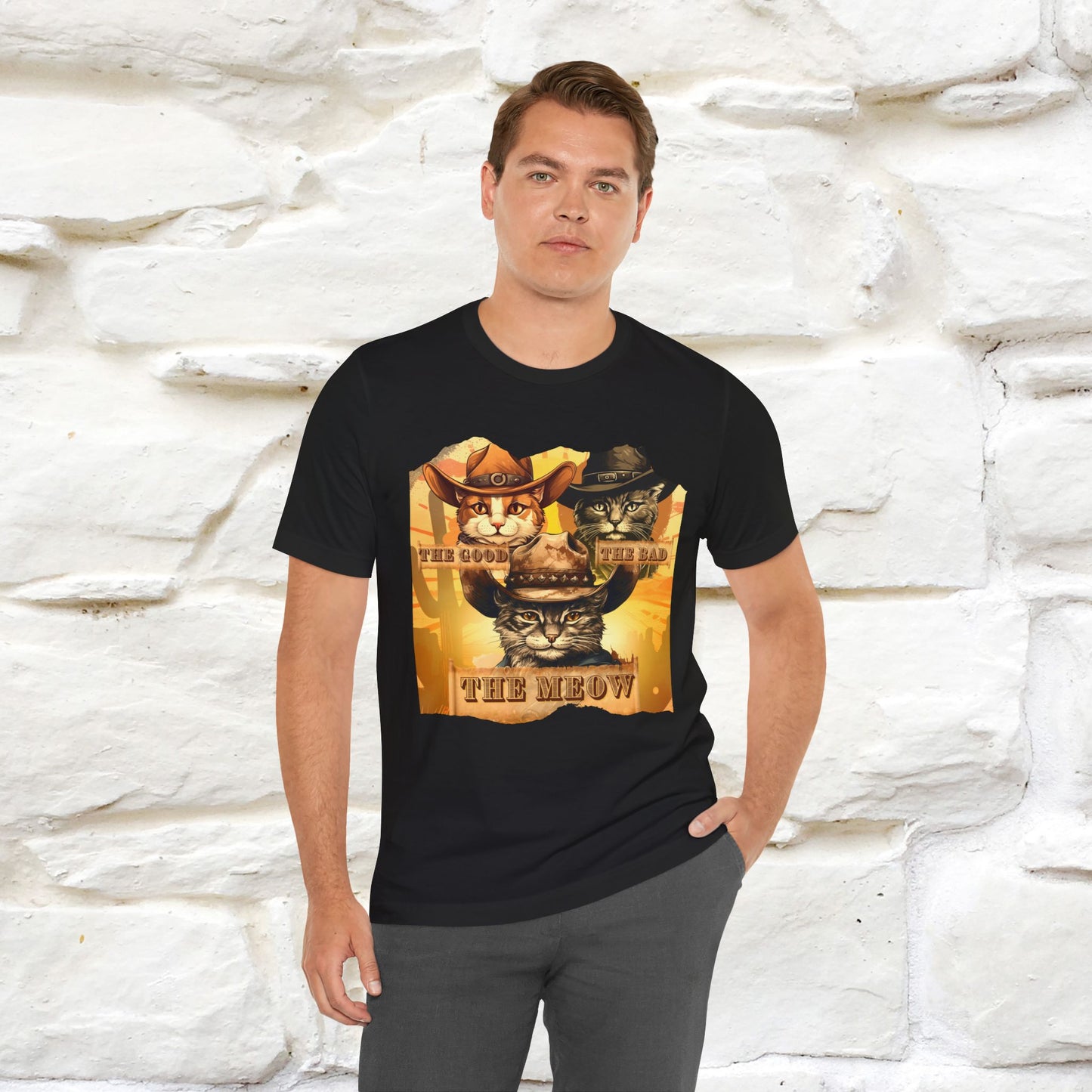 ''The Good, the Bad, and the Meow''| CatT-Shirt | Nunu&Miao Studio