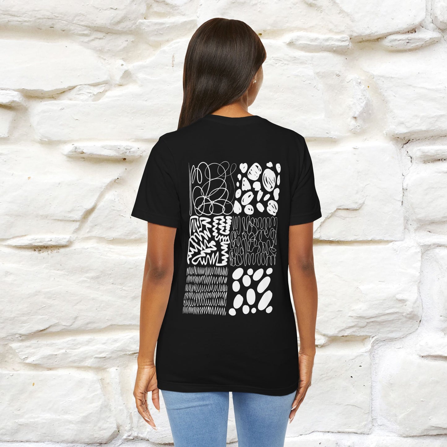 "Caos'' Cat T-Shirt Front and Back Design | Nunu&Miao Studio