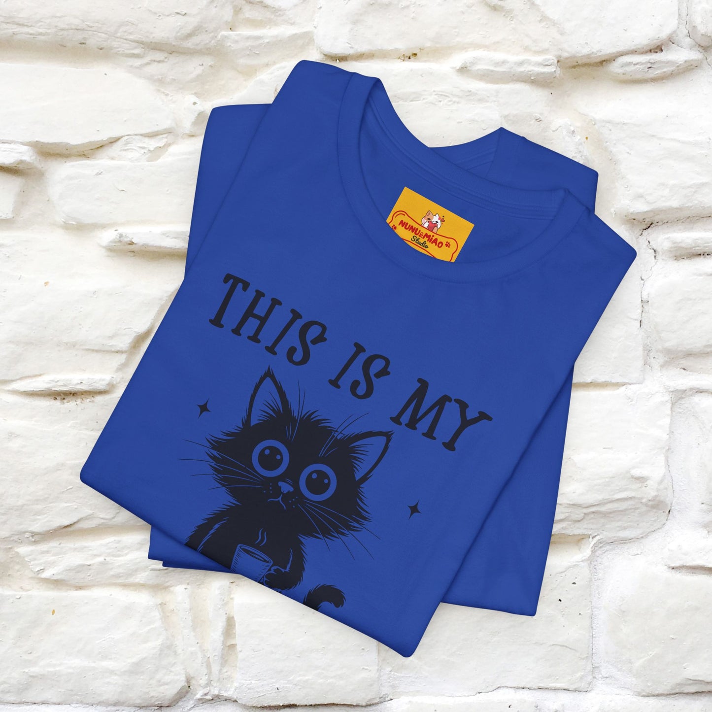 "This is My Awake Face" Cat T-Shirt | Funny Design | Nunu&Miao Studio