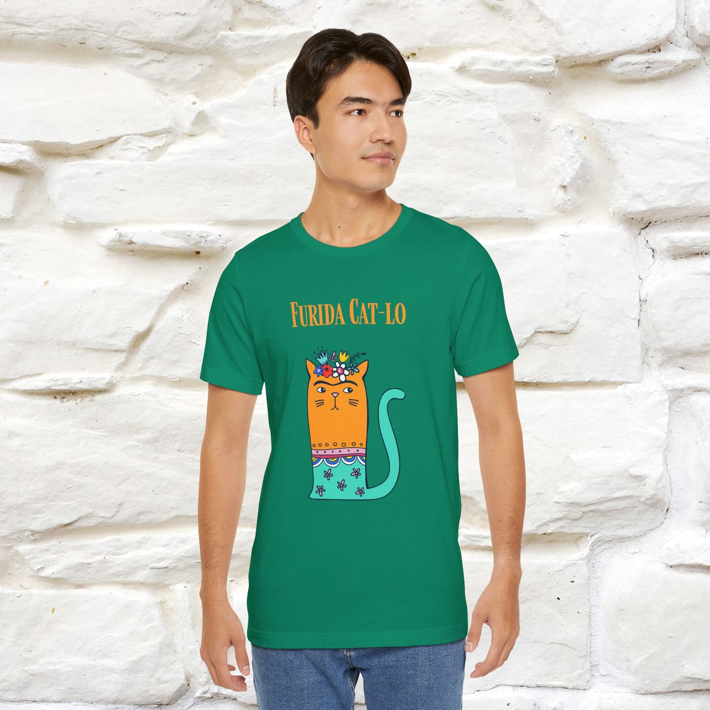 "Furida Cat-Lo'' Cat T-Shirt | | Nunu&Miao Studio