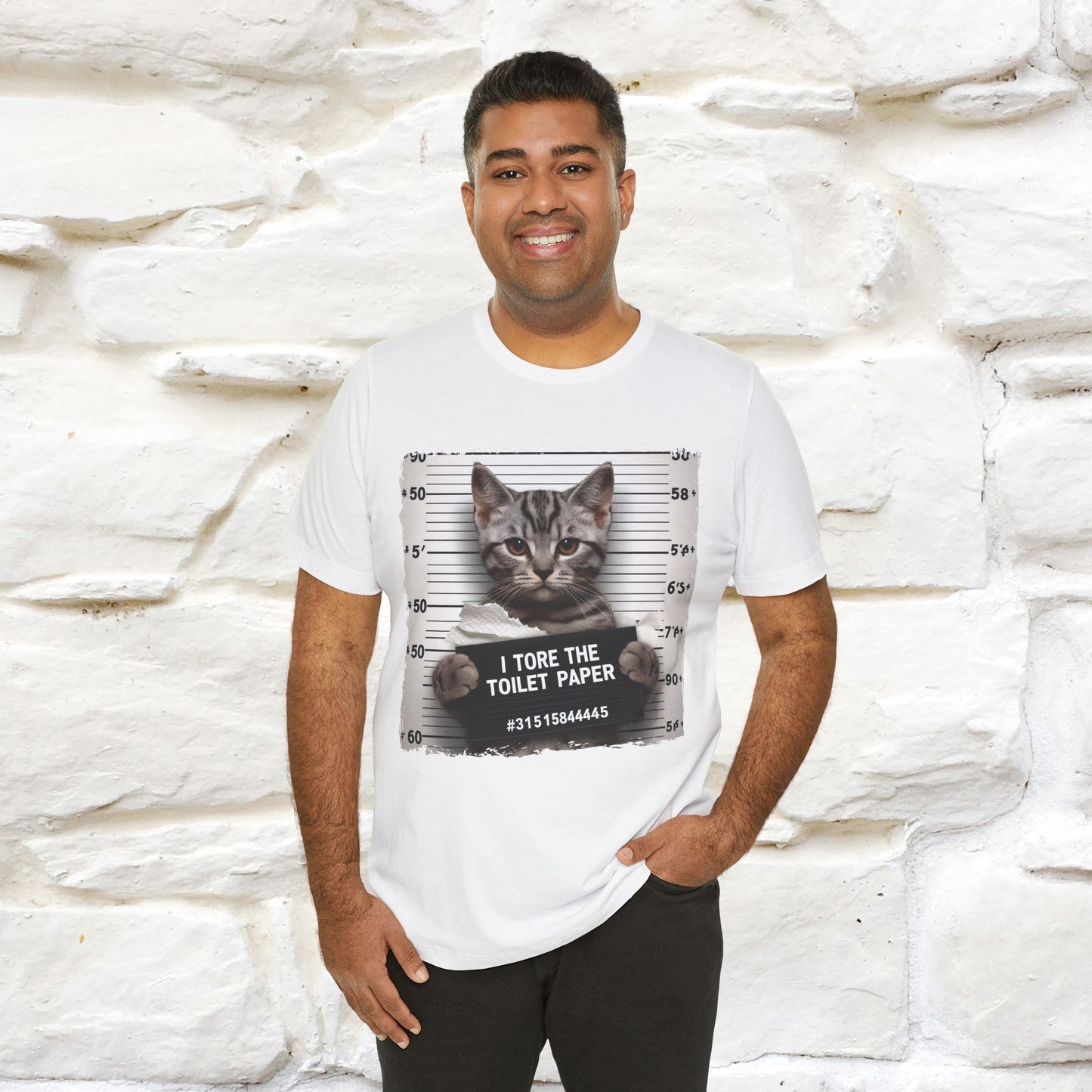 ''I Tore The Toilet Paper'' | Funny Cat T-Shirt | Nunu&Miao Studio