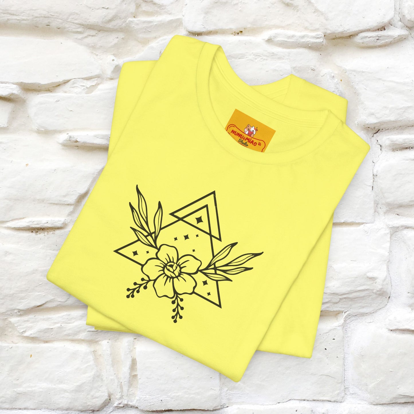 "Trinity'' Cat T-Shirt Front and Back Design | Nunu&Miao Studio