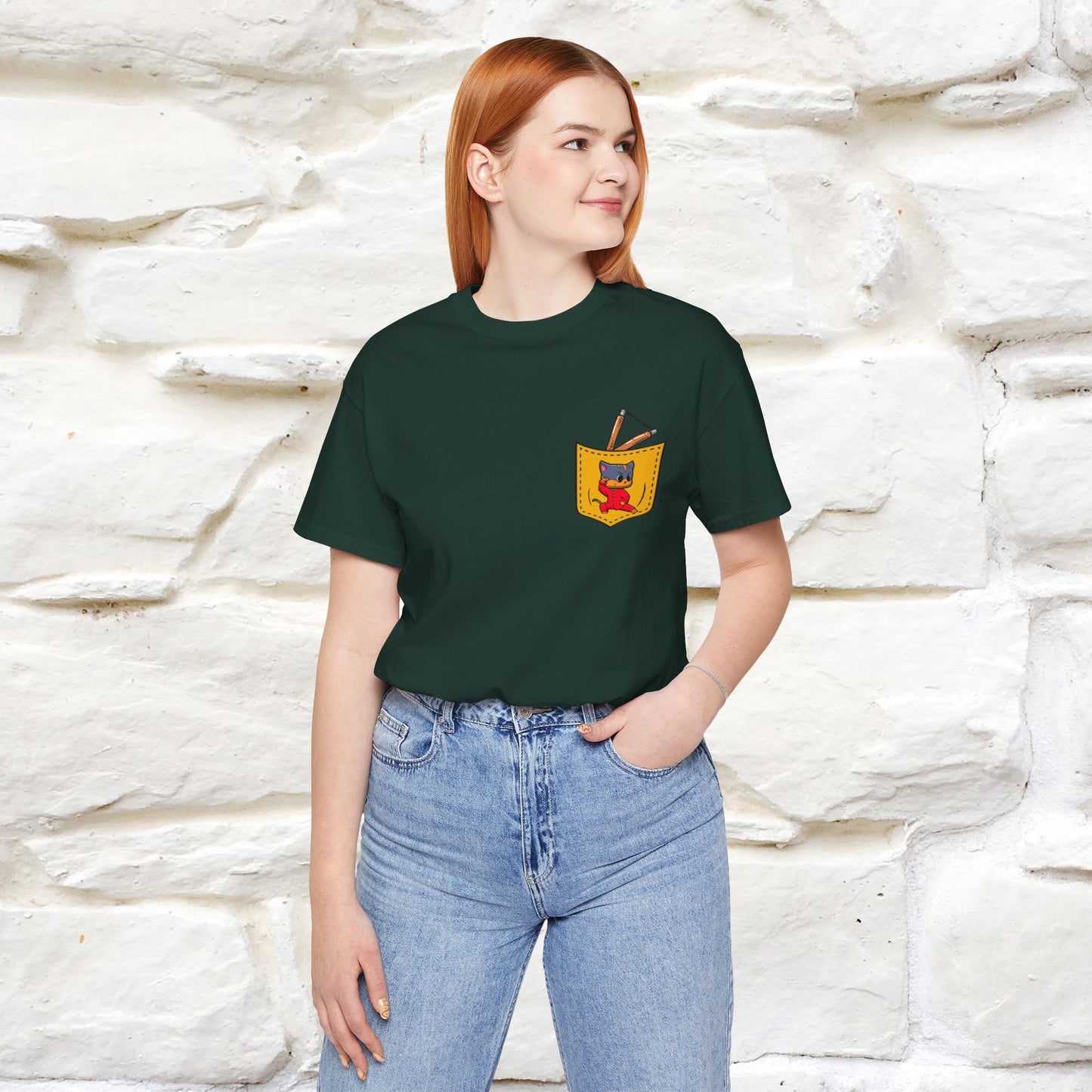 "Be Like Water: Cattitude Master | Cat T-Shirt |Nunu&Miao Studio
