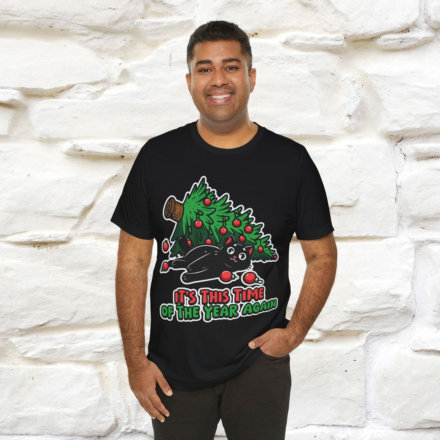 “It's This Time Of The Year ...” | Cat T-Shirt | Nunu&Miao Studio