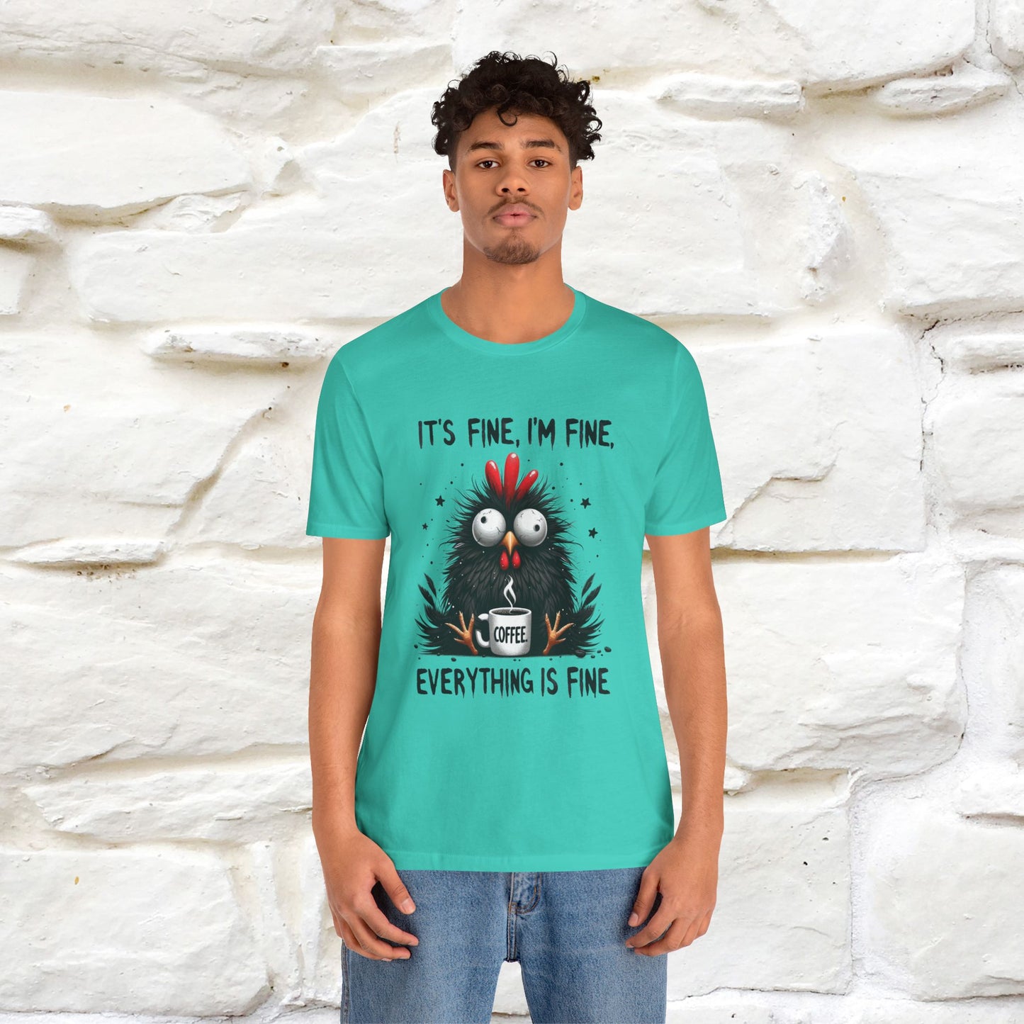 "Everything Is Fine" |Funny T-Shirt | Nunu&Miao Studio