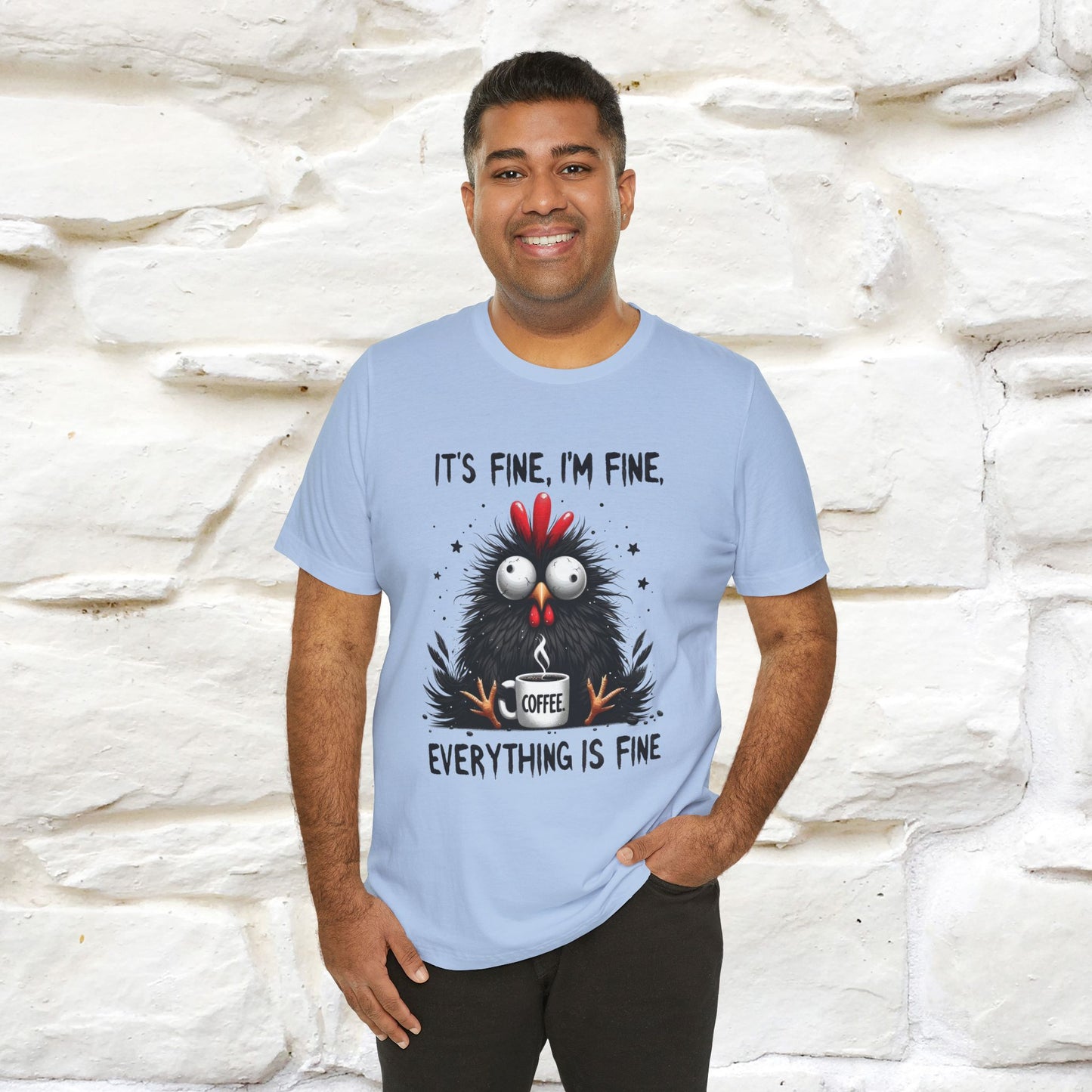"Everything Is Fine" |Funny T-Shirt | Nunu&Miao Studio