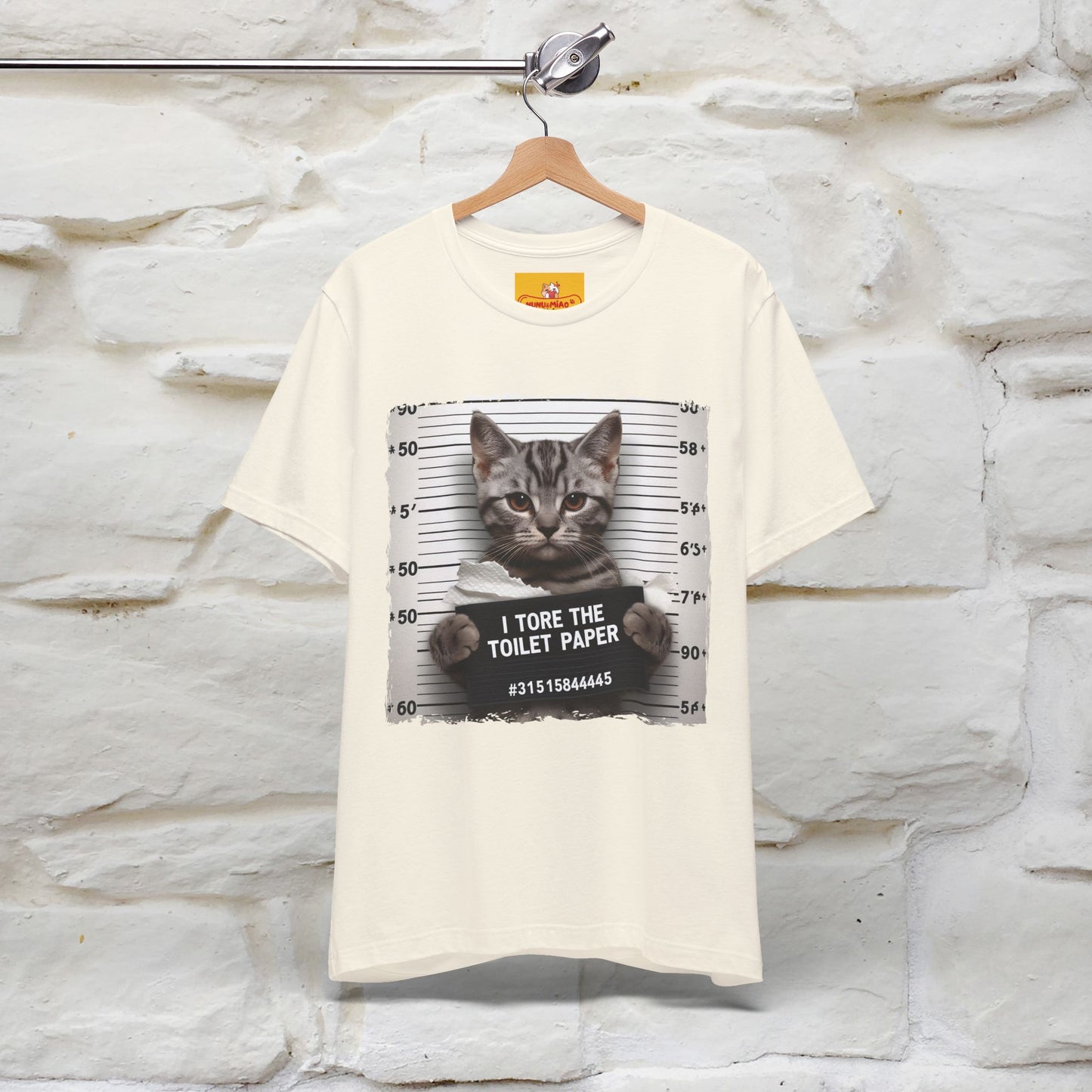 ''I Tore The Toilet Paper'' | Funny Cat T-Shirt | Nunu&Miao Studio
