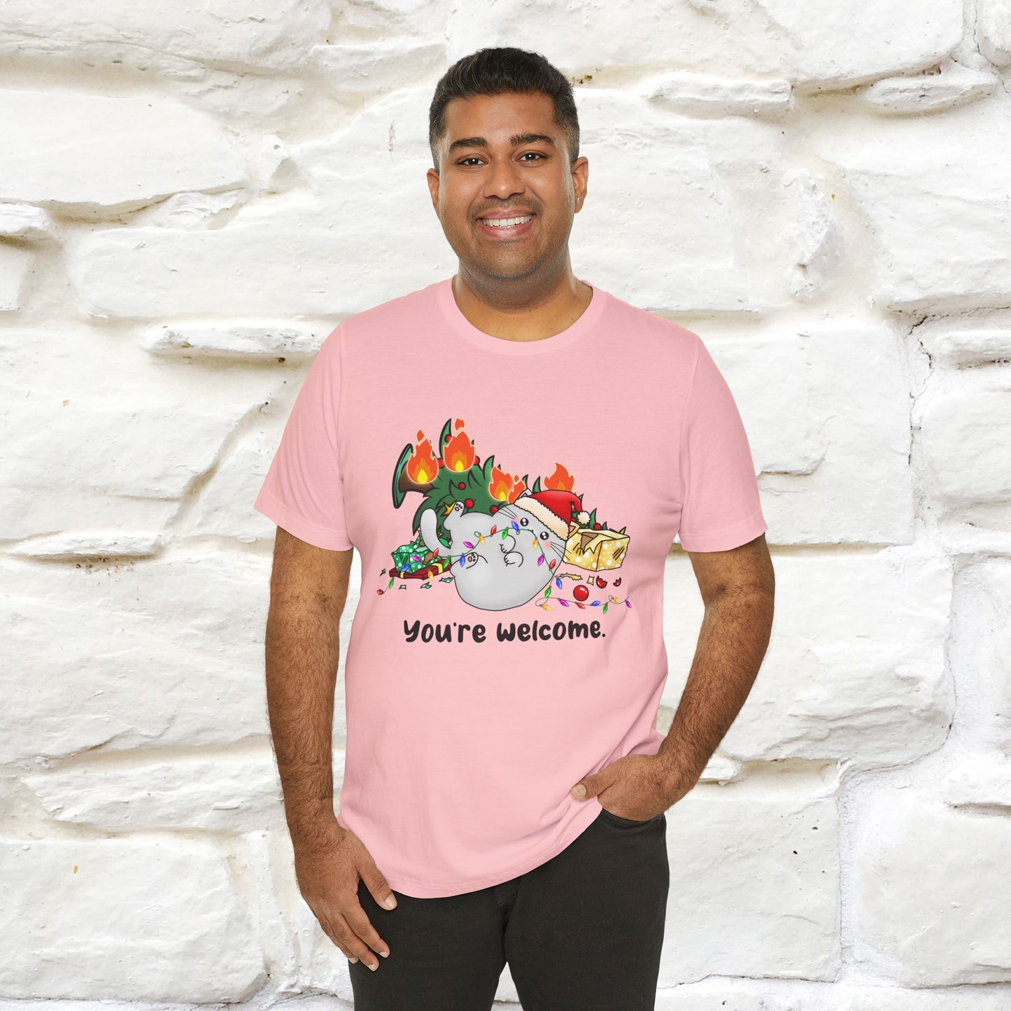 You're Welcome | Sarcastic Cat Christmas Shirt |Nunu&Miao Studio - Nunu&Miao Studio