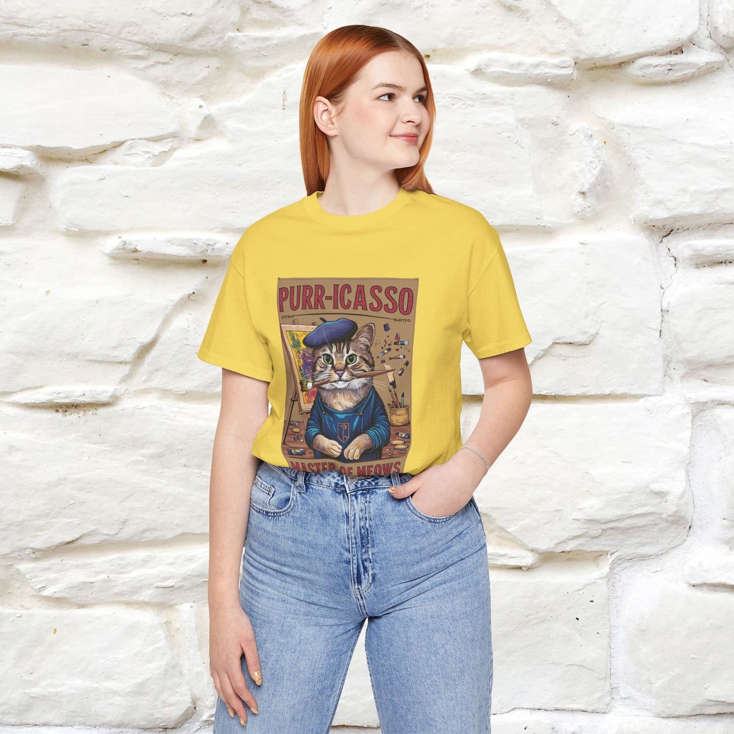 ''Purr-Icasso Masters Of Meows'' | CatT-Shirt | Nunu&Miao Studio