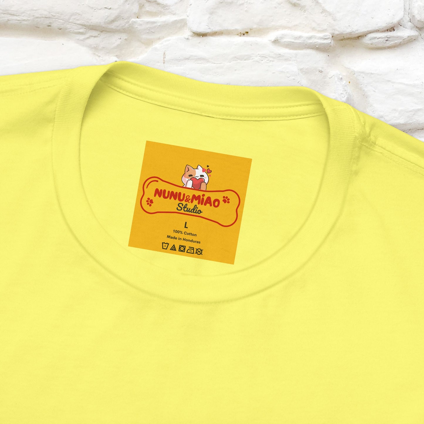 ''Air Fire Cat'' | Cat T-Shirt Front and Back Design | Nunu&Miao Studio