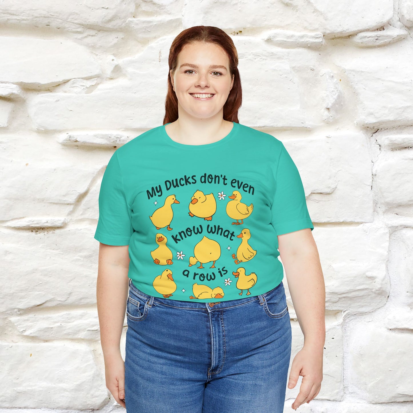 "My Duck Don't Even Know What A Row Is" Funny T-shirt |Nunu&Miao Studio