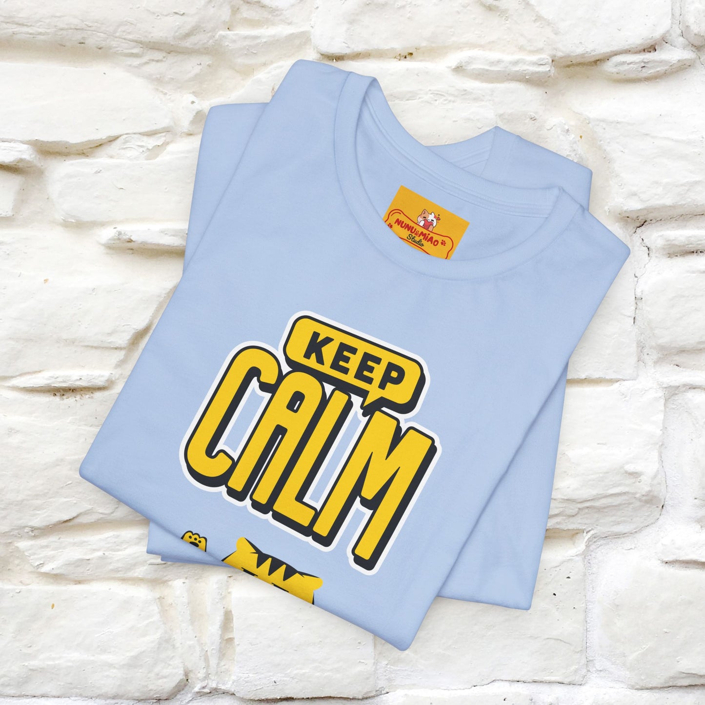 "Keep..." | Cat T-Shirt | Nunu&Miao Studio