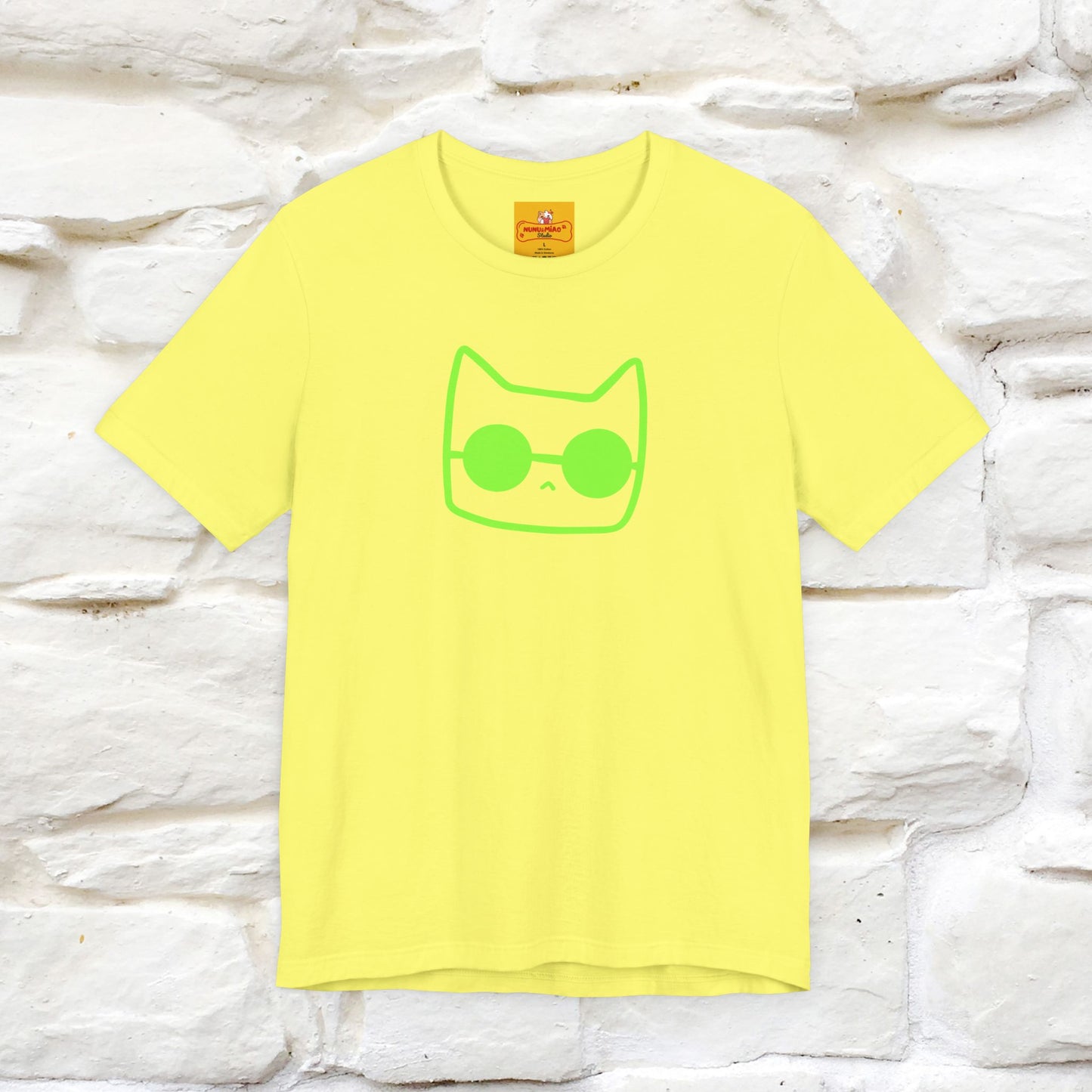 ''Everything Will Be Ok '' Cat T-Shirt Front and Back Design | Nunu&Miao Studio