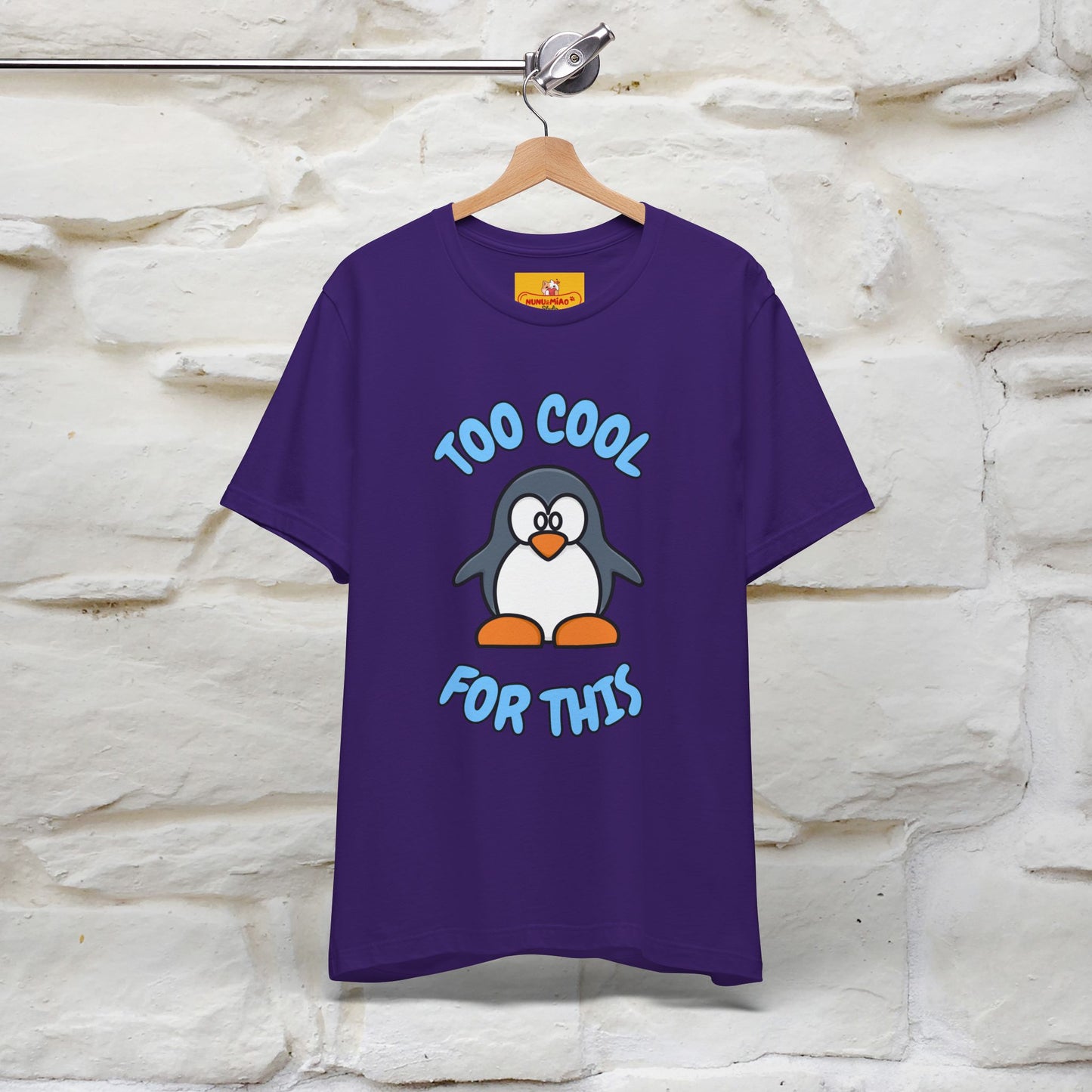 ''Too Cool For This" |Cat T-Shirt | Nunu&Miao Studio