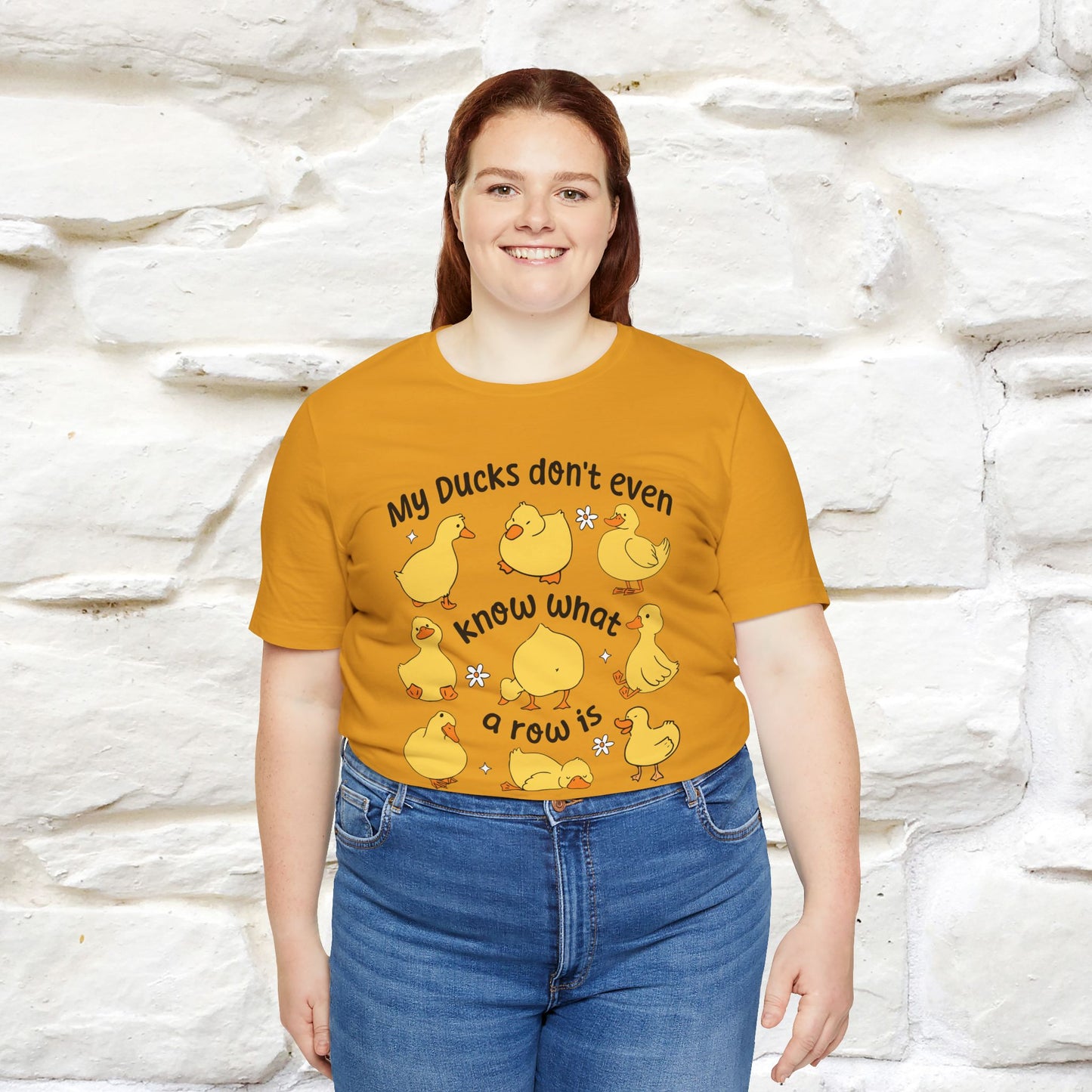 "My Duck Don't Even Know What A Row Is" Funny T-shirt |Nunu&Miao Studio