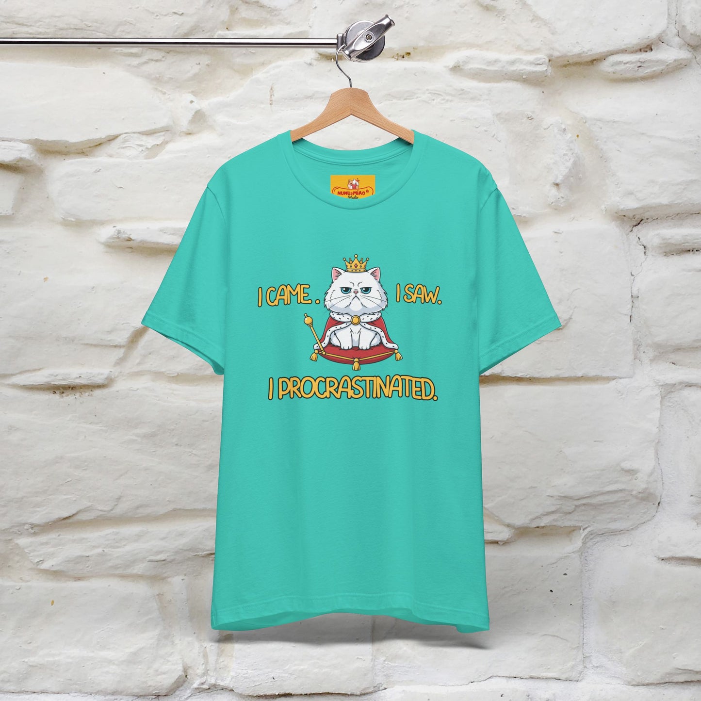 ''I came. I saw. I procrastinated.''| Funny T-Shirt | Nunu&Miao Studio