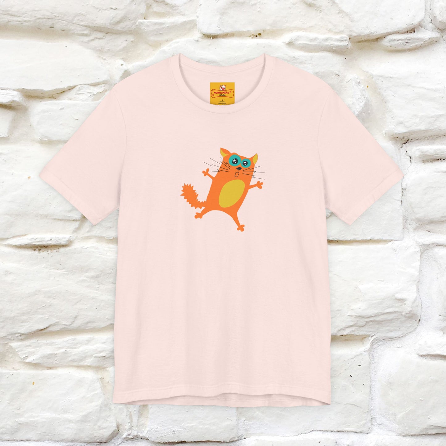 "It Always Seems Impossible Until It’s Done" Cat T-Shirt| Front & Back Design | Nunu&Miao Studio