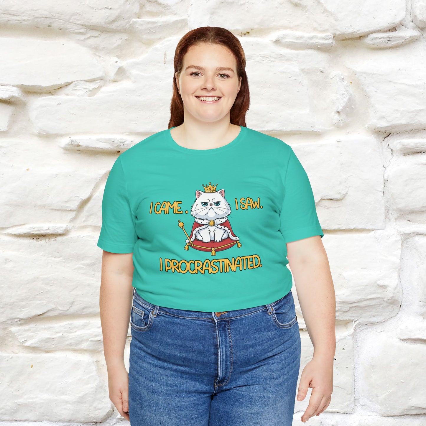 ''I came. I saw. I procrastinated.''| Funny T-Shirt | Nunu&Miao Studio